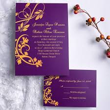 Deep Blue Flying Vine Wedding Invitation Ing103 Ing103 0 00 Invitation Store Fun Wedding Invitations Purple Wedding Invitations Purple And Gold Wedding