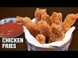 Place 2 cups of flour in a shallow bowl. Chicken Fries Recipe Burger King Style Chicken Fries Crispy Snack Recipe Tarika Youtube