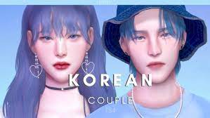 See a recent post on tumblr from @famsimsssss about sims 4 korean cc. Ts4 Create A Sim Korean Couple Download Jinti On Patreon Sims 4 Characters Sims 4 Body Mods Sims