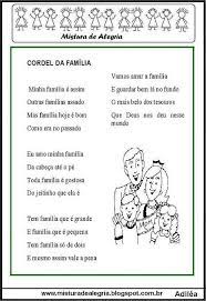 Varal De Cordeis Infantis Imprimir Resolver Colorir Ler E Interpretar Mistura De Alegria Leitura De Cordel Texto De Cordel Texto Sobre A Familia