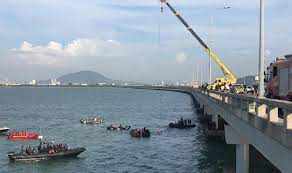 Memancing di bawah jambatan kedua pulau pinang. Insiden Jambatan Pulau Pinang Kejadian Kelima Sejak 2010