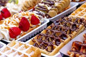 The belgian waffle is a variation on the brussels waffle. Sweet Or Savoury How To Eat Real Belgian Waffles Mr And Mrs Romancemr And Mrs Romance
