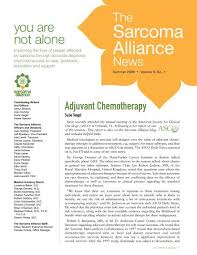 The Sarcoma Alliance News 2009 Volume 8 No.1
