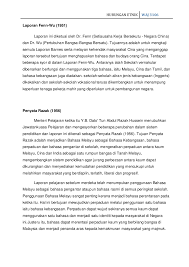Tuntutan yang dikemukakan didalam laporan tersebut, mengapa gereja. Hubungan Etnik 3102