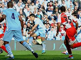 Manchester city 6 0 qpr, sergio aguero hat trick (3. Anatomy Of A Classic Goal Agueroooo Wins The Title For City Thescore Com