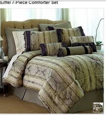 Check spelling or type a new query. Chris Madden Eiffel 7 Piece Comforter Set Queen New Dealsplusdiscounts