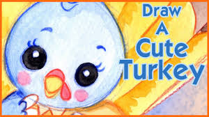 Check out this fantastic collection of cute thanksgiving wallpapers, with 49 cute thanksgiving background images for your desktop, phone or tablet. How To Draw A Cute Turkey Kawaii Step By Step Narrated Youtube