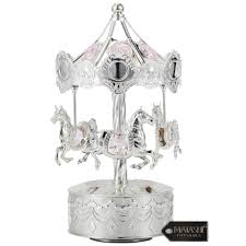 Beautiful sounds come from it. Matashicrystal Carousel Horse Music Box Figurine Wayfair