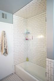 We do not have much room for a swinging door to improve access to the faucet (would hit edge of vanity). A Half Glass Shower Door Diana Elizabeth