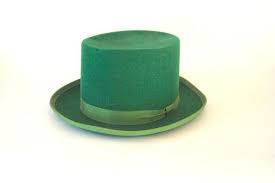 Green Planar Merino Wool Top Hat Size Large Irish St Etsy Hat Sizes Top Hat Merino Wool