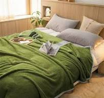 Army Green Soft Fleece Blanket Lightweight Throw Blanket For ...