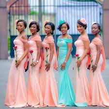 Azazie carries a wide variety of formal dresses and evening gowns especially made to adorn you for your next social event or black tie gala. 2020 Generous Nigeria African Girls Bridesmaid Dresses Mermaid Spaghetti Strap With Wrap Floor Length Wedding Guest Gowns From Toprated 79 52 Dhgate Com