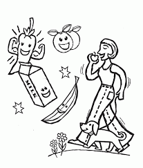 Please select from the sections below: Eating Healthy Food Coloring Pages Food Coloring Pages Free Coloring Library