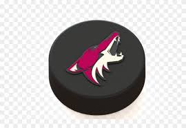 arizona coyotes logo on hockey puck 3d print arizona