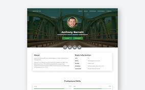 A desktop or laptop computer is needful. 21 Professional Html Css Resume Templates For Free Download And Premium Super Dev Resources