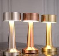 OEM/ODM USB LED Metal Touch 3000-6500K Dimmer Hotel Office Table Lamp