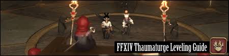 However red mage wasn't added until 7 months later with 4.0 (june 2017). Ffxiv Thaumaturge Thm Leveling Guide Rotation Shb Updated