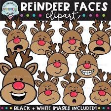 This is a favorite natural history etching of two deer with horn standing in a thicket. Reindeer Faces Reindeer Clipart Reindeer Face Clip Art Reindeer