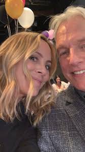 Maria Bello And Mark Harmon I Always Get So Excited When I See A New Picture Selfie With Mark Gibbs Ncis Ncis Mark Harmon