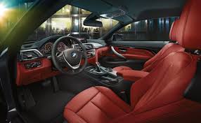 The Bmw 440i Coupe With Dakota Leather In Coral Red Bmw 4 Series Bmw 4 Series Coupe Bmw Australia