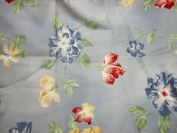 With over 7,000 fabric design pictures to view, we. Vintage Original Screen Print Design By Richloom Blue Floral Upholstery Fabric Ebay