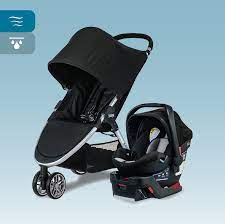 Britax Dual Comfort Travel System Car Seat Stroller Combo Britax Stroller Travel System Stroller