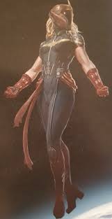 Captain Marvel Concept Art Features Some Crazy Alternate Suit Designs And Her Binary Form Marvel Concept Art Captain Marvel Marvel Dc Movies
