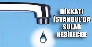 Yapılan yazılı açıklamada 9 ilçede uzun süreli su kesintisi yaşanacak. Istanbul Da Su Kesintisi