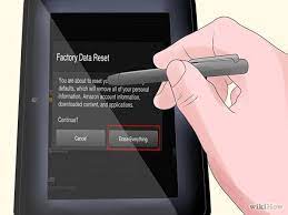 How To Reset A Kindle Fire Kindle Fire Kindle Kindle Fire Hd