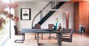 Buy dining tables at fuinque. Contemporary Dining Table Ii Atlas Draenert Natural Stone Stainless Steel Base Rectangular