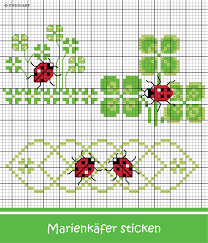 Wir haben eine ganze reihe von kostenlosen stickvorlagen für sie bereit. Marienkafer Sticken Entdecke Zahlreiche Kostenlose Charts Zum Sticken Sticken Nahmuster Kreuzstich Liebe