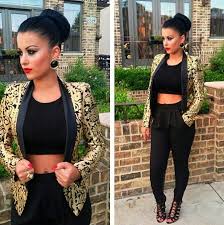 Generic women slanted shoulder long sleeve printed dress, black/golden. Buy Black And Gold Outfit For Women Off 56