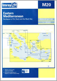 Eastern Mediterranean Chart M20 Imray M Chart Imray