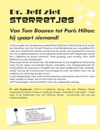 Jeff l hoeyberghs, director (wellness.kliniek@village.uunet.be). Bol Com Dr Jeff Ziet Sterretjes J Hoeyberghs 9789079592104 Boeken