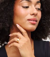 Own Way Statement Monogram Ring (Gold)