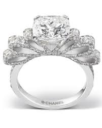 I Always Did Love A Good Bow Especially A Chanel One Chanel Engagement Rings Chanel Ring Bling