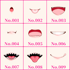 VTuber・VLiver素材】口の素材 01 - yumemati-akicha - BOOTH