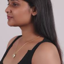 Gold Plated Heart Locket by Philip Jones Jewellery