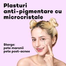 Plasturi Cosuri pentru Pete Pigmentare si Pete Post-Acnee, cu Microcristale  Autodizolvabile, Formula K-Beauty Patentata cu Acid Hialuronic, 5%  Niacinamida, Alpha-bisabolol si Peptide, OMMA Dark Spot Patch, Set 18 Buc