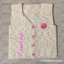 850 Begenme 26 Yorum Instagram Da Ecmel Bebe Ecmelbebe Knittinglove Ormeyiseviyorum Siparisalinir Severekoruyoru Baby Vest Baby Knitting Sleeveless Top