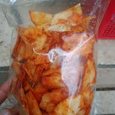 Kalau belum cobain, buruan cobain rasanya ah mantaap #keripiksingkong #balado #keripiksingkongbalado. Keripik Singkong Balado Makanan Minuman Makanan Instan Di Carousell
