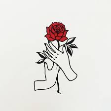 Drawings Of Roses Easy Rose Drawing Outline Inspires Me Explore Jpg Cliparting Com Here presented 60+ hand holding flower drawing images for free to download, print or share. drawings of roses easy rose drawing