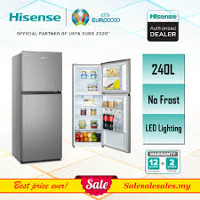 Peti sejuk pintu amerika 2 pintu. Boleh Hantar Hisense 240l Rt256n4cgn Refrigerator 2 Door Fridge Peti Sejuk 2 Pintu Shopee Malaysia