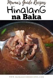 Hinalang Na Baka Or Beef Halang Halang Super Spicy Beef And Innard Soup Best Soup For Any Hangover Problems Recipes Beef Soup Recipes Beef Recipes