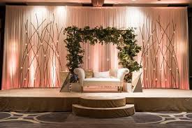 Stage By Elegance Decor Chicago In 2020 Wedding Reception Backdrop Wedding Backdrop Decorations Reception Stage Decor
