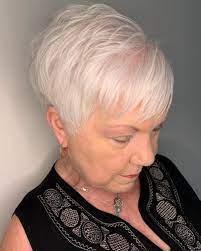 This plain layered bob hairstyles with bangs became inspirational and easy to style. The Best Hairstyles And Haircuts For Women Over 70
