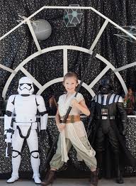 Fortunately, you don't have to travel to a galaxy far, far away to find star wars party ideas. Kara S Party Ideas Millennium Falcon Star Wars Birthday Party Kara S Party Ideas