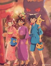 Pokemon Journeys, Goh, Pikachu, Ash Ketchum, Chloe, HD phone wallpaper |  Peakpx