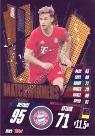 According to a report by spanish outlet defensa central, real. Mw9 Joshua Kimmich Fc Bayern Munchen Matchwinners Match Attax 2020 2021 Football Cards Direct