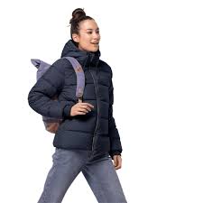 Der crystal palace coat ist ein langer daunenmantel von jack wolfskin. Jack Wolfskin Crystal Palace Jacket W Winddichte Daunenjacke Frauen Jack Wolfskin